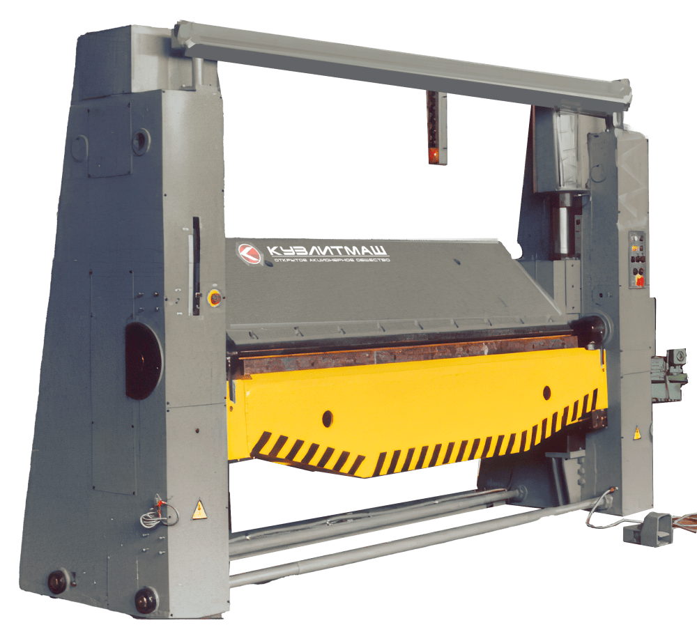 Машина листогибочная с поворотной гибочной балкой 