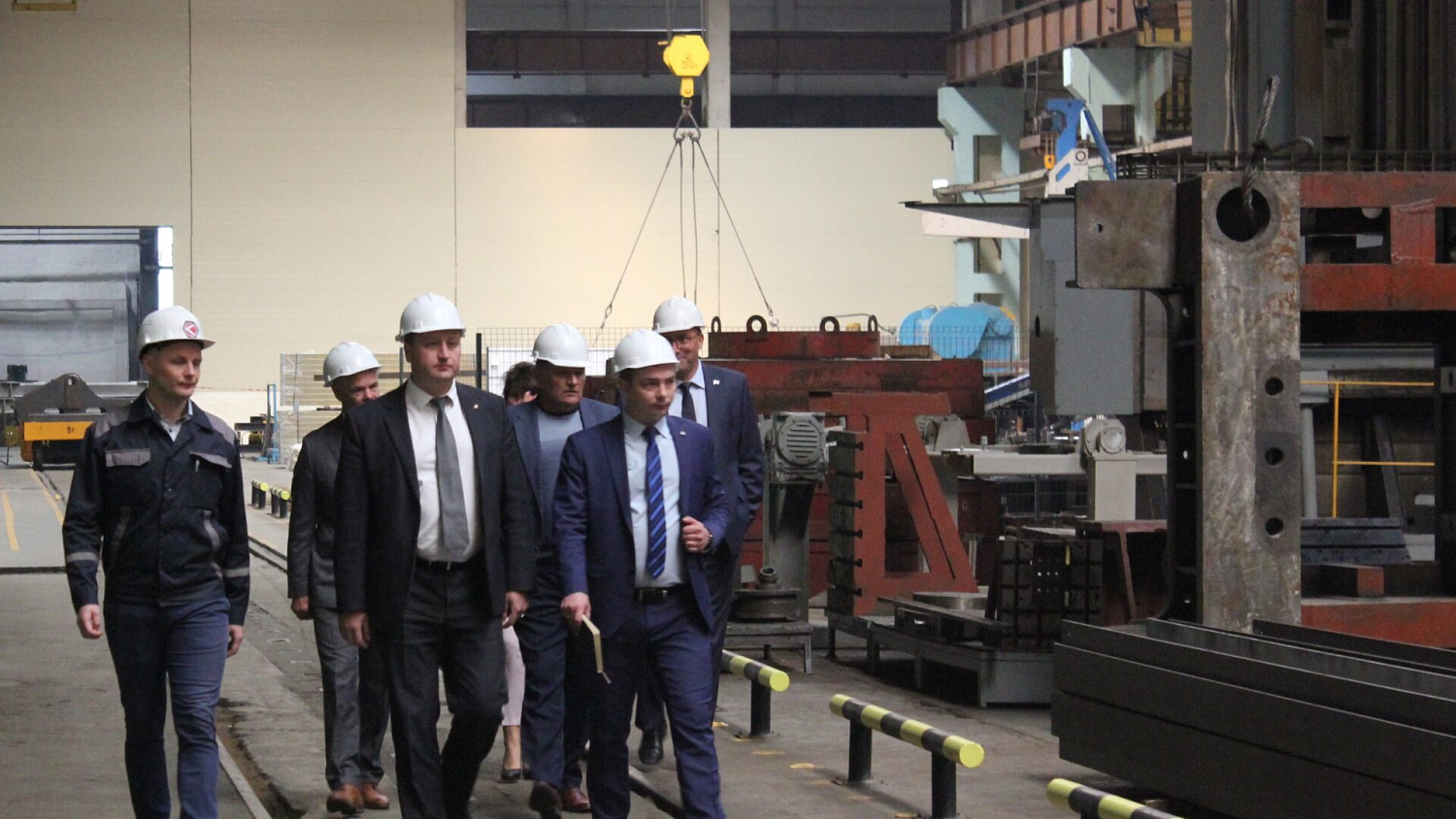 Визиты. Делегация во главе с генеральным директором ОАО «БЕЛАЗ» посетила ОАО «КУЗЛИТМАШ»