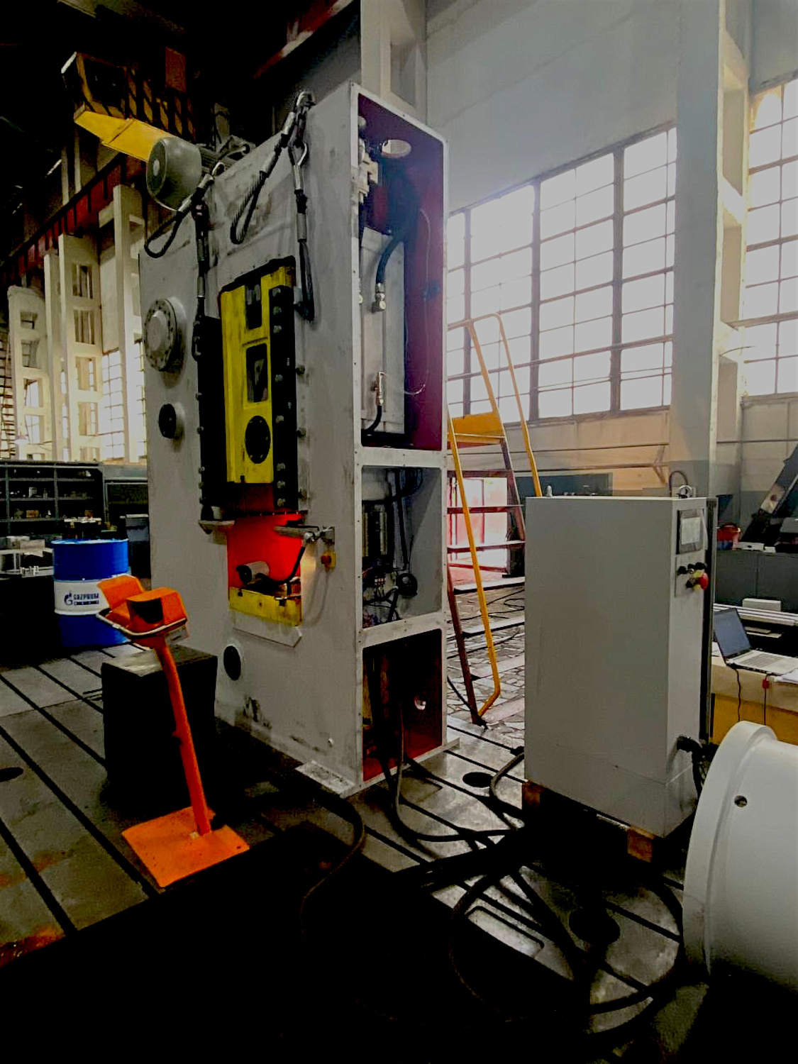 Проведены испытания пресса усилием 4000 кН – готовим к отгрузке!